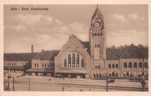Lothringen Metz Neuer Hauptbahnhof ngl 196.425