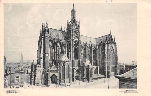 Lothringen Metz Dom feldpgl1942 196.426