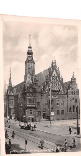 Schlesien Breslau Rathaus am Ring ngl 196.431