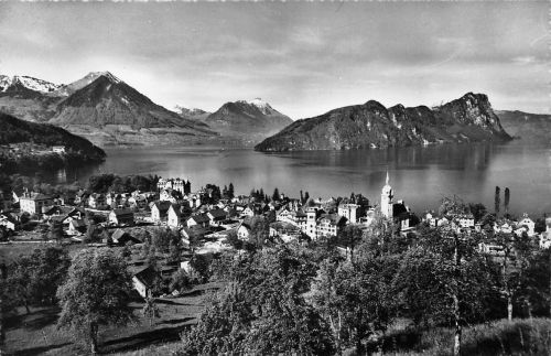 Schweiz Vitznau Panorama ngl 196.436