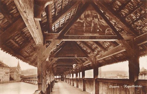 Schweiz Luzern Kappelbrücke ngl 196.437