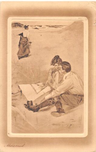 Thematik Marooned England Künstlerkarte gl1911 196.488