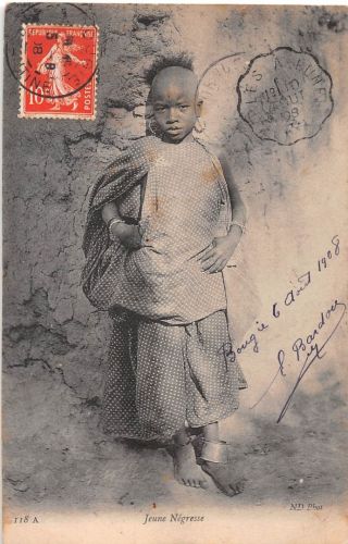 Afrika Jeune Negresse gl1908 196.518