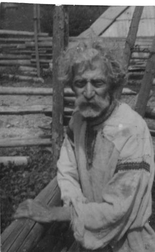 Sinti/Roma Männerportrait Fotokarte ngl 196.586
