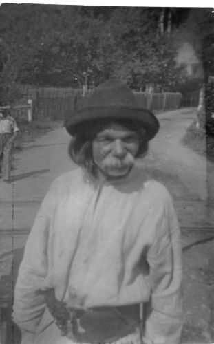 Sinti/Roma Männerportrait Fotokarte ngl 196.587