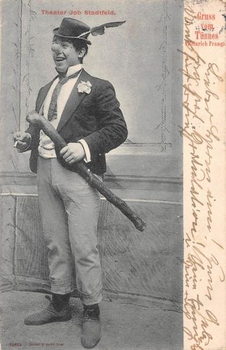 Zirkus Clown Tünnes (Heinrich Prang) gl1903 196.597