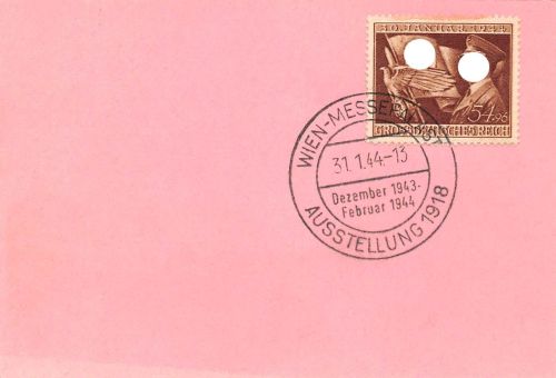 Österreich Sonderstempel Wien-Messepalast Ausstellung 1918 ngl31.1.44 196.653