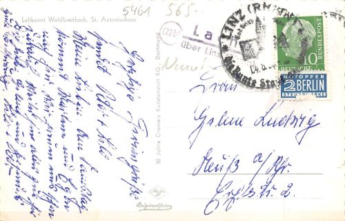 Lach Posthilfstempel gl 196.667