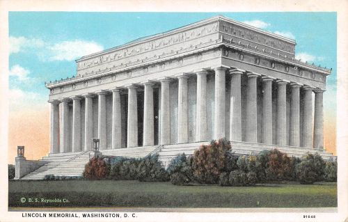 USA Washington D.C. Lincoln Memorial ngl 196.738