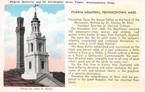 USA Provincetown, Mass. Pilgrim Memorial Monument ngl 196.745