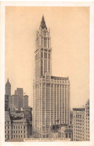 USA New York City, Woolworth Building ngl 196.746