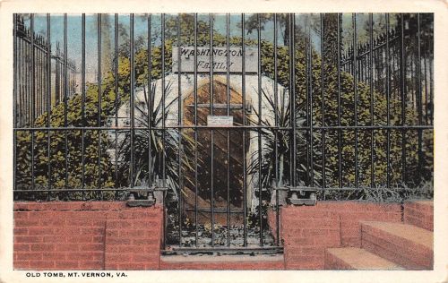 USA Mount Vernon, Va., Old Tomb ngl 196.752