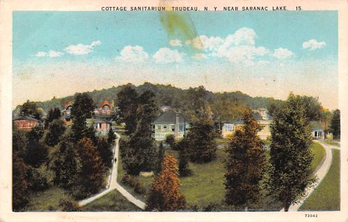 USA Saranac Lake, Cottage Sanitorium Trudeau gl1929 196.762