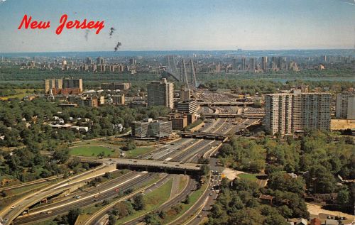 USA New York City on the George Washington Bridge gl1984 196.818
