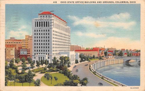 USA Columbus, Ohio, Ohio State Office Building gl1937 196.825