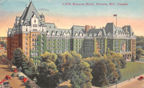 Canada Victoria, B.C., C.P.R. Empress Hotel gl1949 196.871