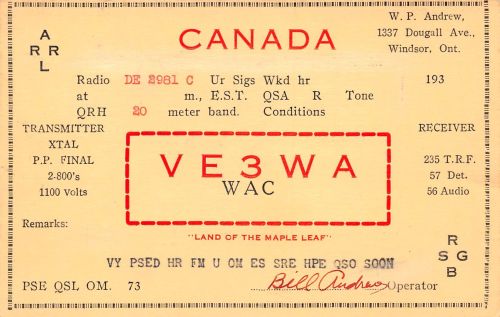 Canada Radio Card ngl 196.883