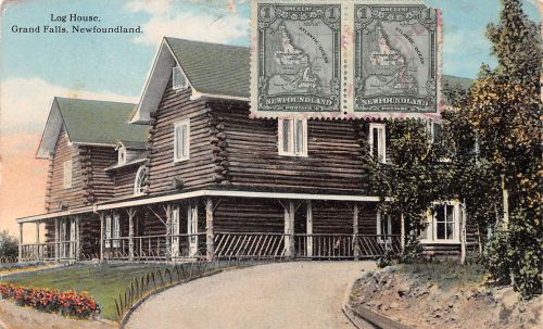 Canada Grand Falls, Newfoundland, Log House gl 196.890