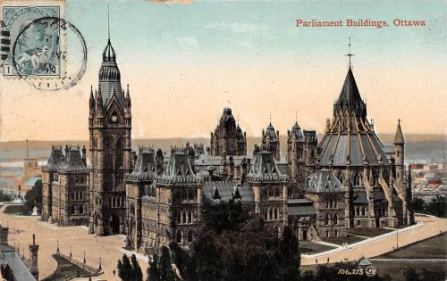 Canada Ottawa, Parliament Buildings ngl 196.894