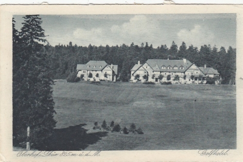 Oberhof (Thür. Wald) Golf-Hotel ngl E6900