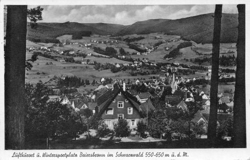 Baiersbronn im Schwarzwald Panorama gl1956 196.980