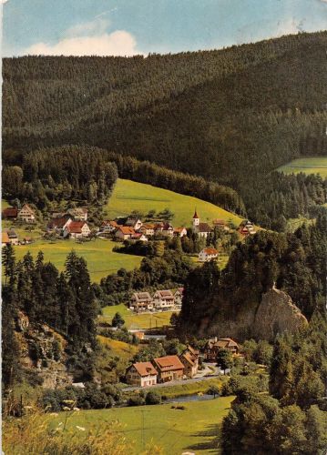 Schwarzenberg im Murgtal Panorama gl 196.987