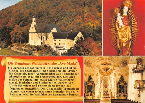 Deggingen Wallfahrtskirche "Ave Maria" gl1988 196.997