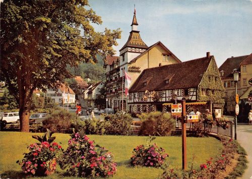 Bad Herrenalb Mönchs Posthotel mit Klosterschänke gl 197.045