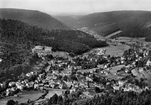 Bad Herrenalb Panorama gl1970 197.047