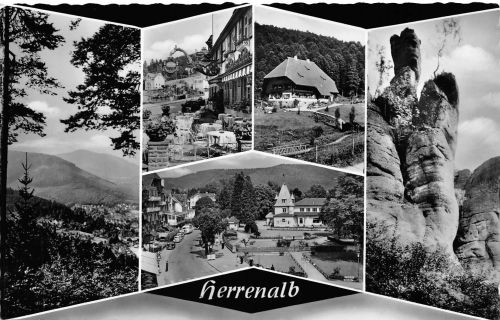 Bad Herrenalb Mehrbildkarte gl 197.052