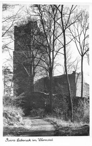 Liebeneck Ruine im Würmtal ngl 197.057