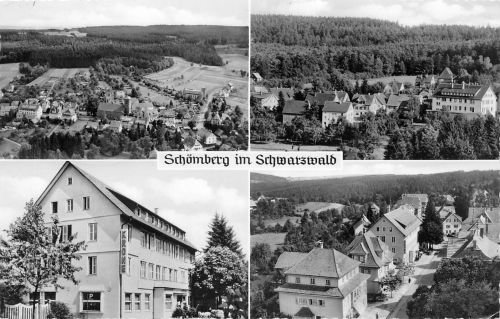 Schömberg (Schw.) Mehrbildkarte gl1957 197.060