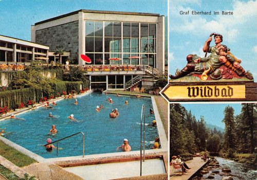 Wildbad im Schwarzwald Mehrbildkarte gl1991 197.074