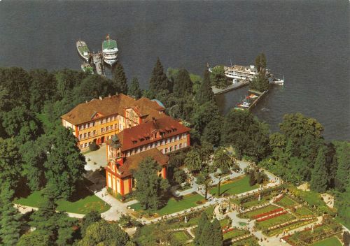 Insel Mainau (Bodensee) Schloß, Kirche ngl 197.159