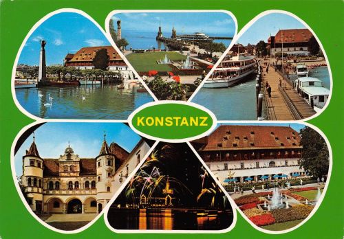 Konstanz (Bodensee) Mehrbildkarte gl1985 197.163