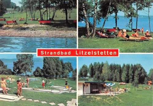 Litzelstetten Strandbad Mehrbildkarte gl1971 197.166