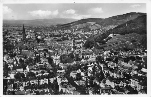 Freiburg vom Flugzeug aus gl1935 197.168