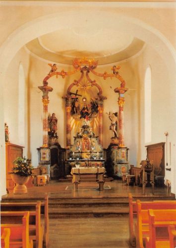 Oberprechtal Katholische Kirche Innenansicht ngl 197.171