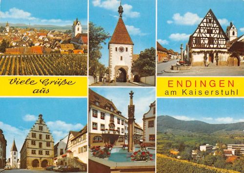 Endingen a.K. Mehrbildkarte ngl 197.186