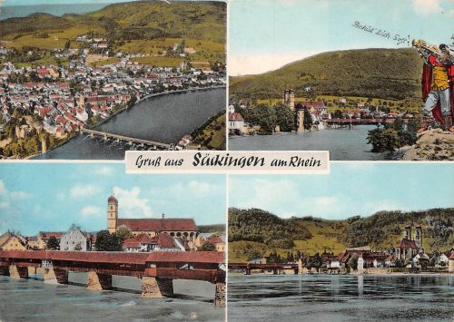 Bad Säckingen Mehrbildkarte gl1968 197.197