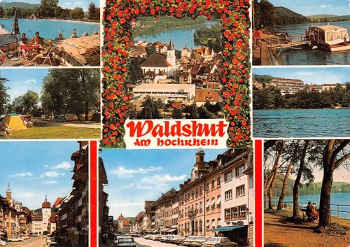 Waldshut am Hochrhein Mehrbildkarte gl1991 197.199
