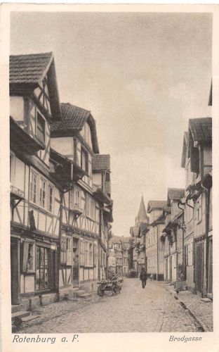Rotenburg a.d. Fulda Brodgasse ngl 197.212