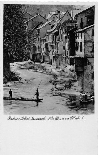 Bad Kreuznach Alte Häuser am Ellerbach ngl 197.234