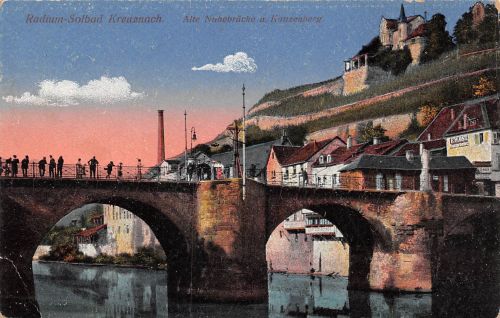 Bad Kreuznach Nahebrücke und Kauzenberg ngl 197.247