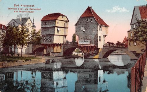 Bad Kreuznach Brückenhäuser gl1912 197.264