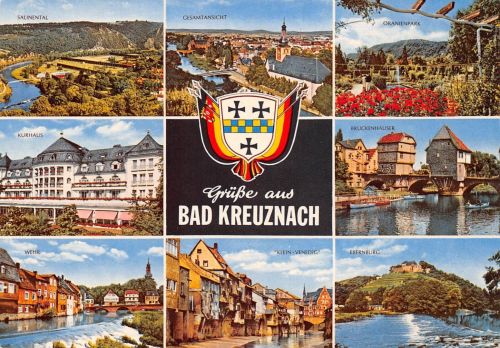 Bad Kreuznach Mehrbildkarte ngl 197.281