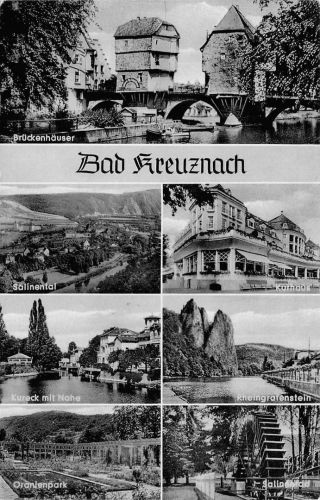 Bad Kreuznach Mehrbildkarte gl1960 197.284