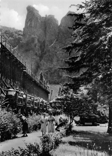 Bad Münster a. Stein Kurpark, Saline und Rheingrafenstein ngl 197.303