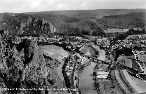 Bad Münster a. Stein Blick vom Rotenfels ngl 197.320
