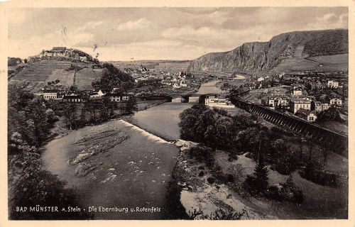 Bad Münster a. Stein Die Ebernburg und Rotenfels gl1935 197.325